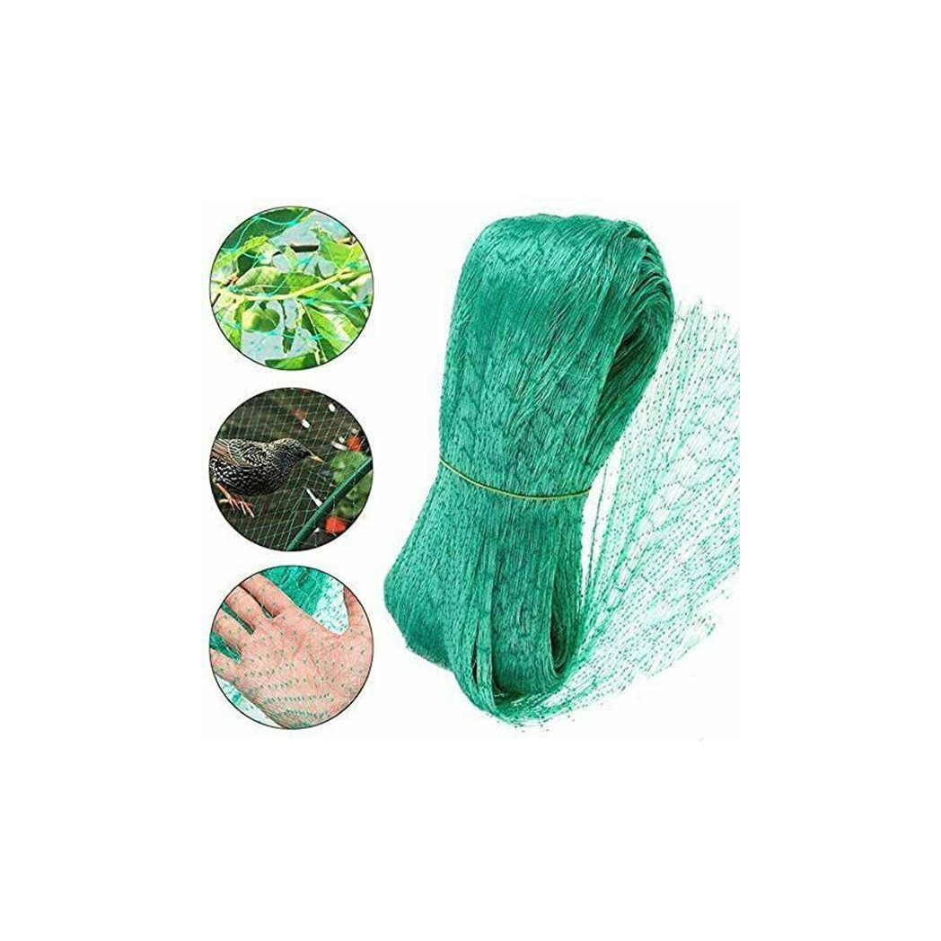 Garden Habitats Anti-Bird Garden Netting, 2m x 10m Rolls, Pack of 6 – Fine Mesh Plant, Pond & Crop Protection