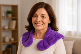 Avilo Lavender Neck & Shoulder Warmer – Microwaveable Herbal Wrap for Hot or Cold Use