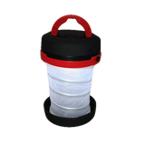 2 in 1 Flashlight and Pop-Up Lantern with 3 Light Modes – Camping Torch, Black