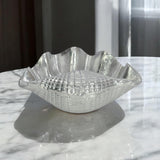 46cm Hand-Finished Nickel Plated Wine Cooler – Elegant Bottle Chiller for Dining and Entertaining
