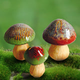 Avilo Set of 3 Decorative Mushrooms – Garden and Allotment Ornaments