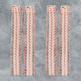 Flo Invisible Shoulder Lace Adjustable Bra Strap One Pair, Pink