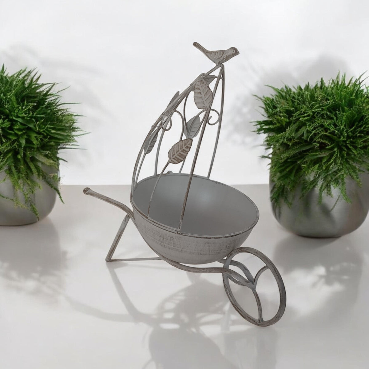 36cm Rust-Resistant Metal Garden Planter