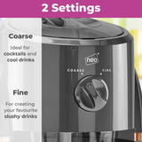 Neo Ice Crusher Slush Machine for Slushies & Frozen Cocktails – Grey & Copper