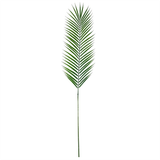Leaf Artificial Palm Leaves, Pack of 6 x 100cm Wired Stems – Realistic Faux Foliage