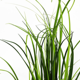 60cm Artificial Grass Plant With Peach Dusty Pink Ceramic Planter