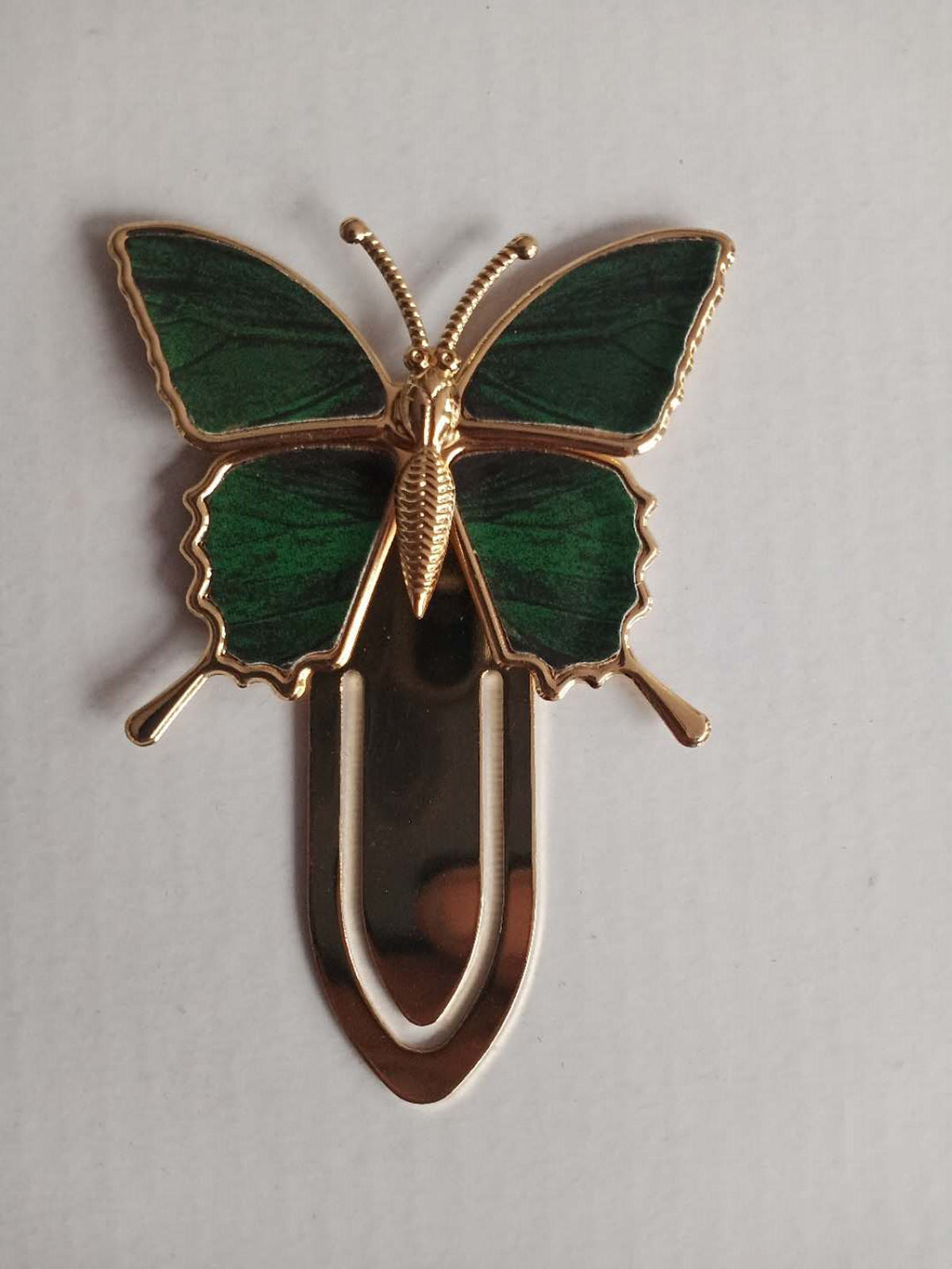 Avilo Gold Plated Butterfly Bookmarks, Set of 3 – Gift for Book Lovers