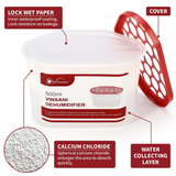Vinsani 10 Pack Hydrophilic Crystal Dehumidifiers – Moisture Absorbers for Damp, Condensation & Mould