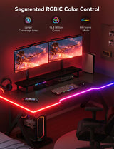 Govee Gaming Table Neon Rope Light, 3m – Segmented RGBIC Lighting with 12 Cutting Points
