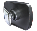 Adjustable Blind Spot Mirrors, Set of 2 – Stick-On Concave Car Mirrors, Black