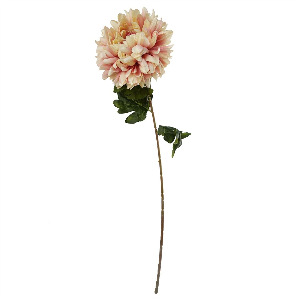 Pack of 6 Extra Large Artificial Reflex Chrysanthemums, 75cm with Silk Petals – Pink Floral Decor