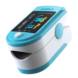 Aquarius Finger Pulse Oximeter V2 with SpO2 & Heart Rate Readings, Lanyard & Case – FDA Approved, Blue
