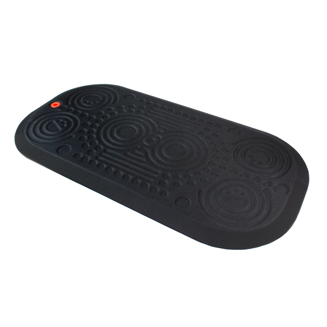 Floortex AFS-TEX 3000X Active Anti-Fatigue Mat, 50 x 100cm – Ergonomic Standing Mat for Office or Home, Black