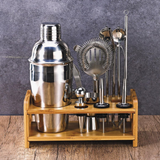Vinsani 15-Piece Cocktail Set – Cocktail Shaker and Bar Tools for Home Bartending