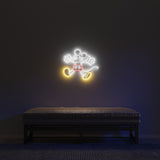 Yellowpop Disney Giant Mickey Silhouette LED Neon Sign – Official Licensed Feature Wall Décor