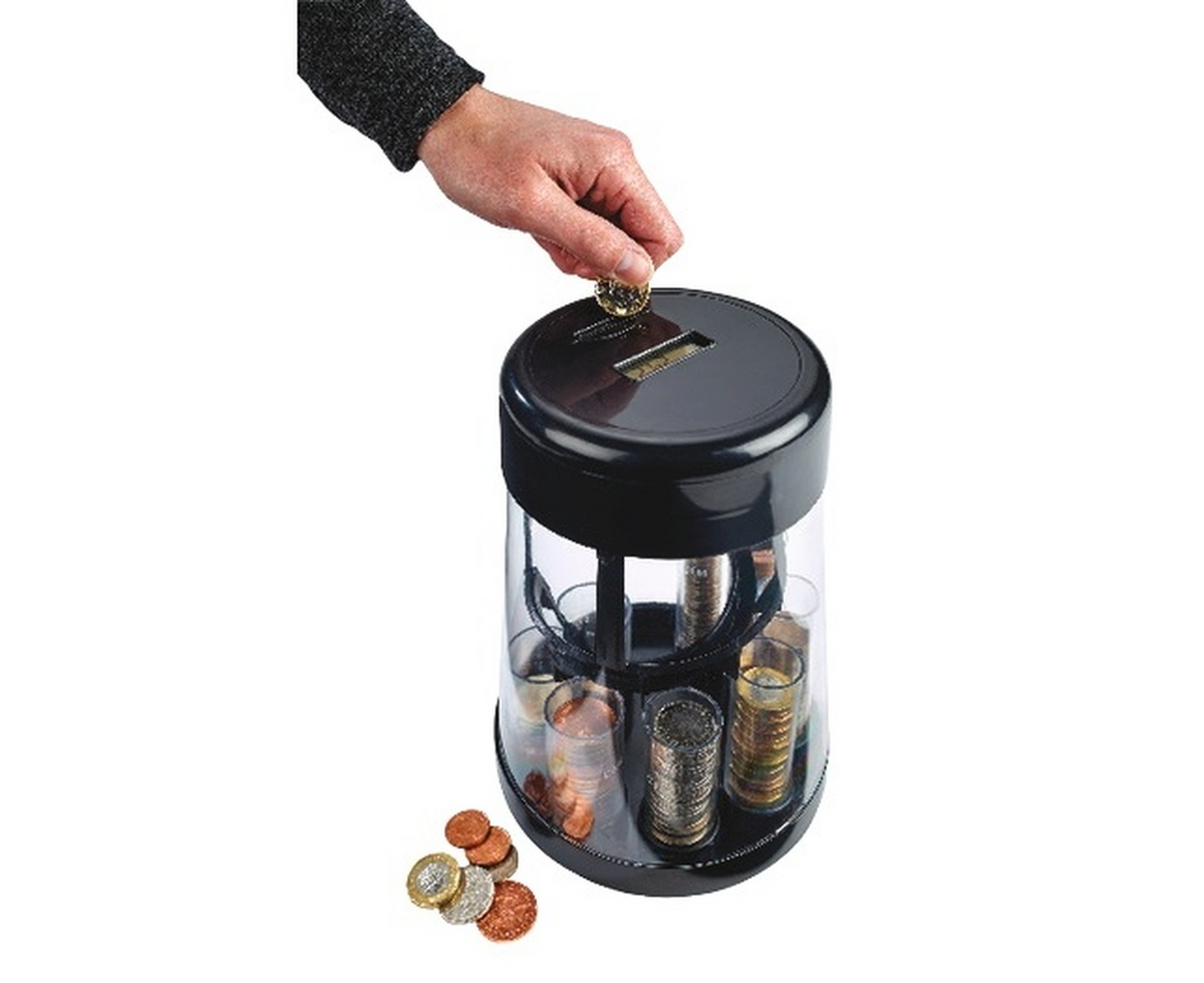 Avilo Digital Coin Counter and Sorter – Easy Change Counting for Home and Savings