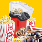 Domestic King 1200W Hot Air Popcorn Maker – Oil-Free Countertop Popcorn Machine, Model DK18049