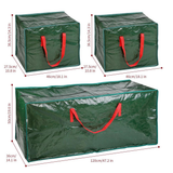 Vinsani 3 Piece Christmas Tree Storage Bags for Trees up to 7ft – Water-Resistant, Dust-Proof with Zip Closure