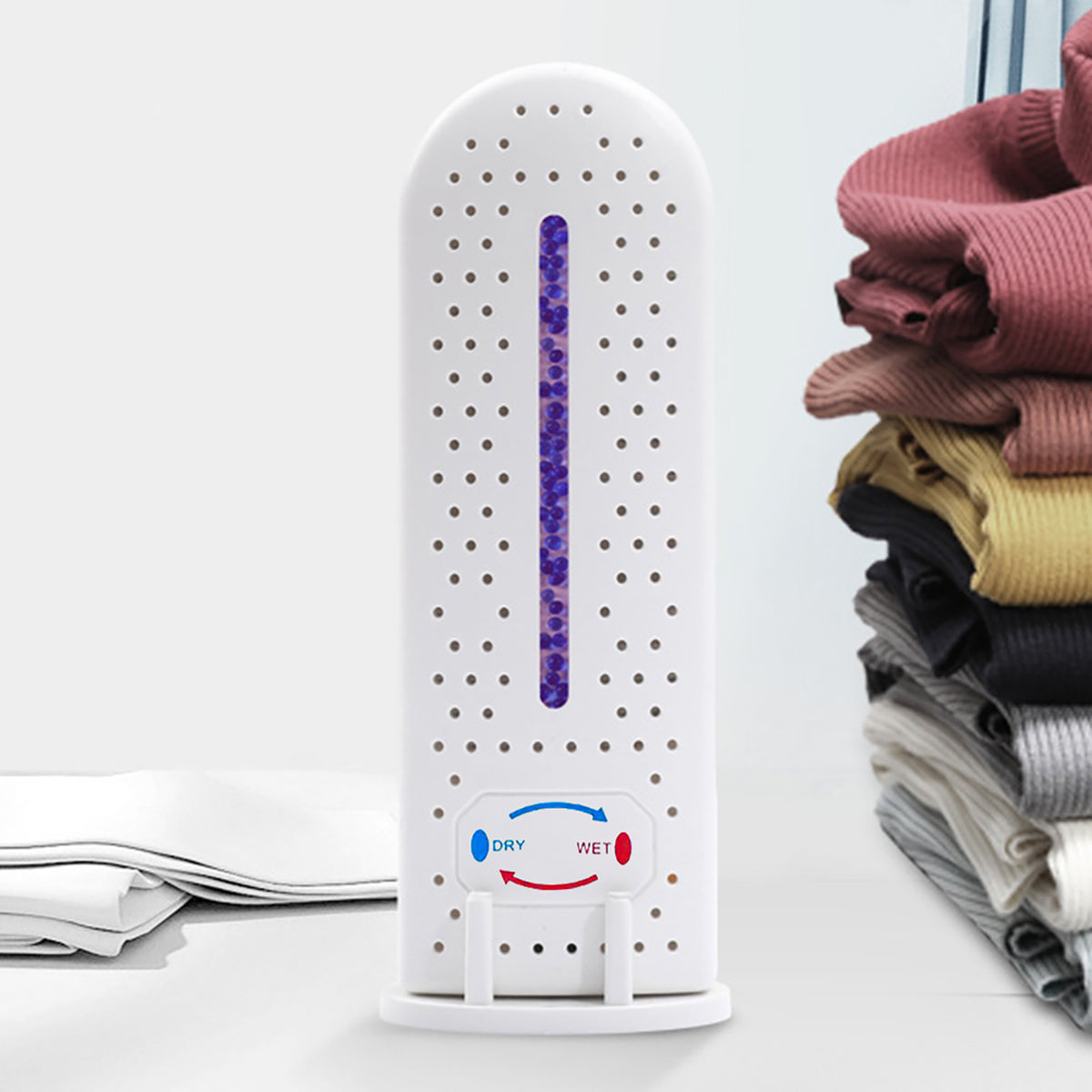 Avilo Rechargeable Versatile Air Dehumidifier – Compact Moisture Absorber for Cupboards, Cabinets & Wardrobes