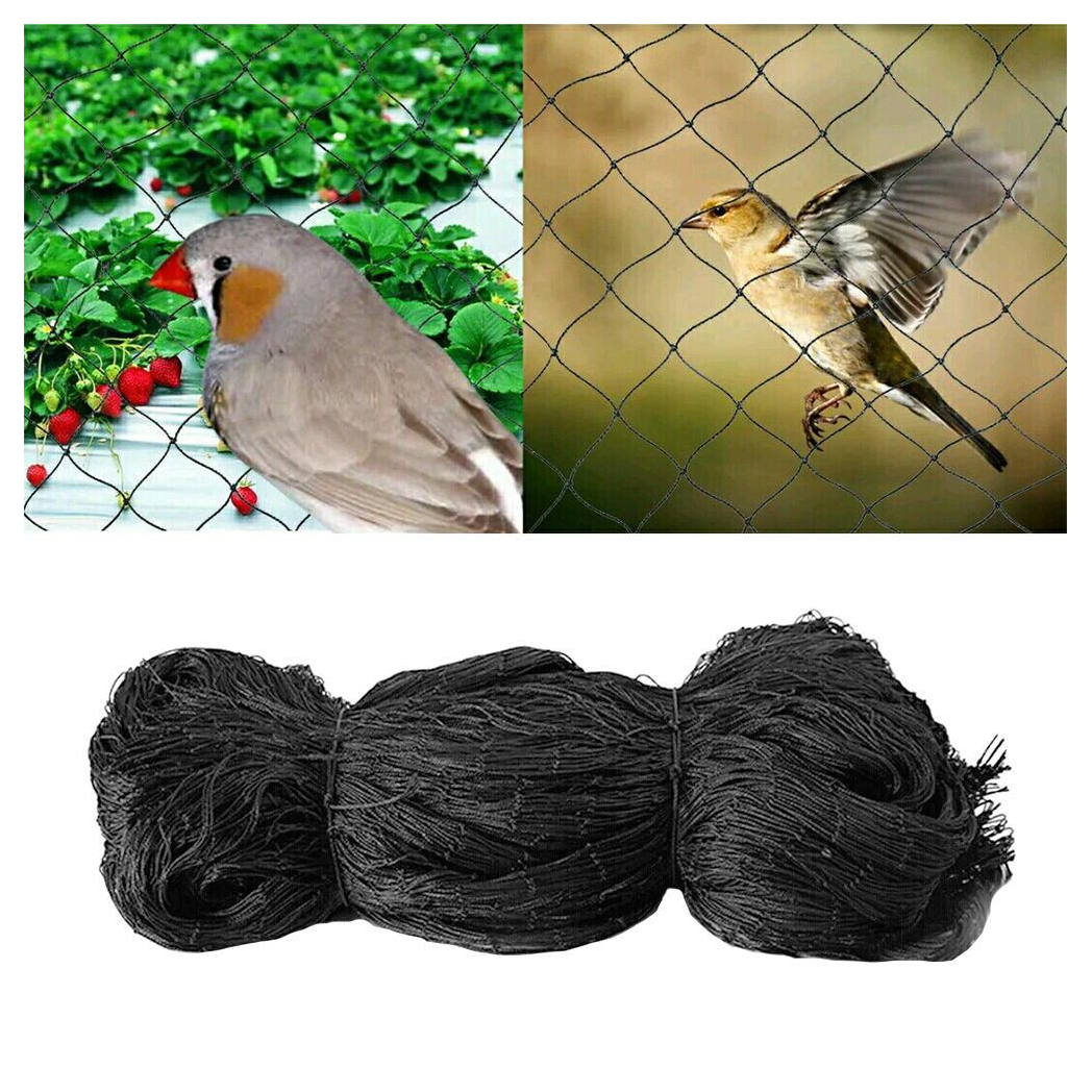 Garden Habitats Anti-Bird Garden Netting, 2m x 10m Rolls, Pack of 6 – Fine Mesh Plant, Pond & Crop Protection