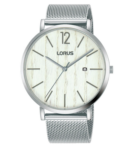 Lorus Mens Analogue Quartz Watch with Stainless Steel Bracelet – Clearance, Needs Battery
