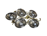 33cm Brass Fruit Bowl – Elegant Decorative Centrepiece for Dining Table or Kitchen
