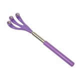 Avilo Extendable Back Scratcher with Roller Ball Ends – Reach Hard-to-Reach Itches, Handheld Massager