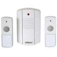 Omega twin button cordless door chime set