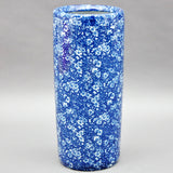 AcaciaHome Ceramic Umbrella Stand – Holder for Canes & Walking Sticks, Entryway Decor, Blue & White