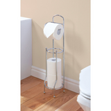 Avilo Toilet Paper Holder and Storage – Keep Loo Rolls Organised and Within Easy Reach