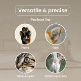 Noerden Trimmy Cordless Pet Groomer with Built-In Suction – Quiet Trimmer for Paws, Ears & Eyes