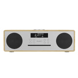 Majority Oakington Music System with CD Player, DAB/DAB+/FM Radio & Bluetooth – Wooden Finish Hi-Fi with Remote
