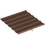 Outsunny Pergola Replacement Canopy, 2.55 x 2.5 m Polyester Cover for 3 x 3 m Frame – Roof Top Only, Brown