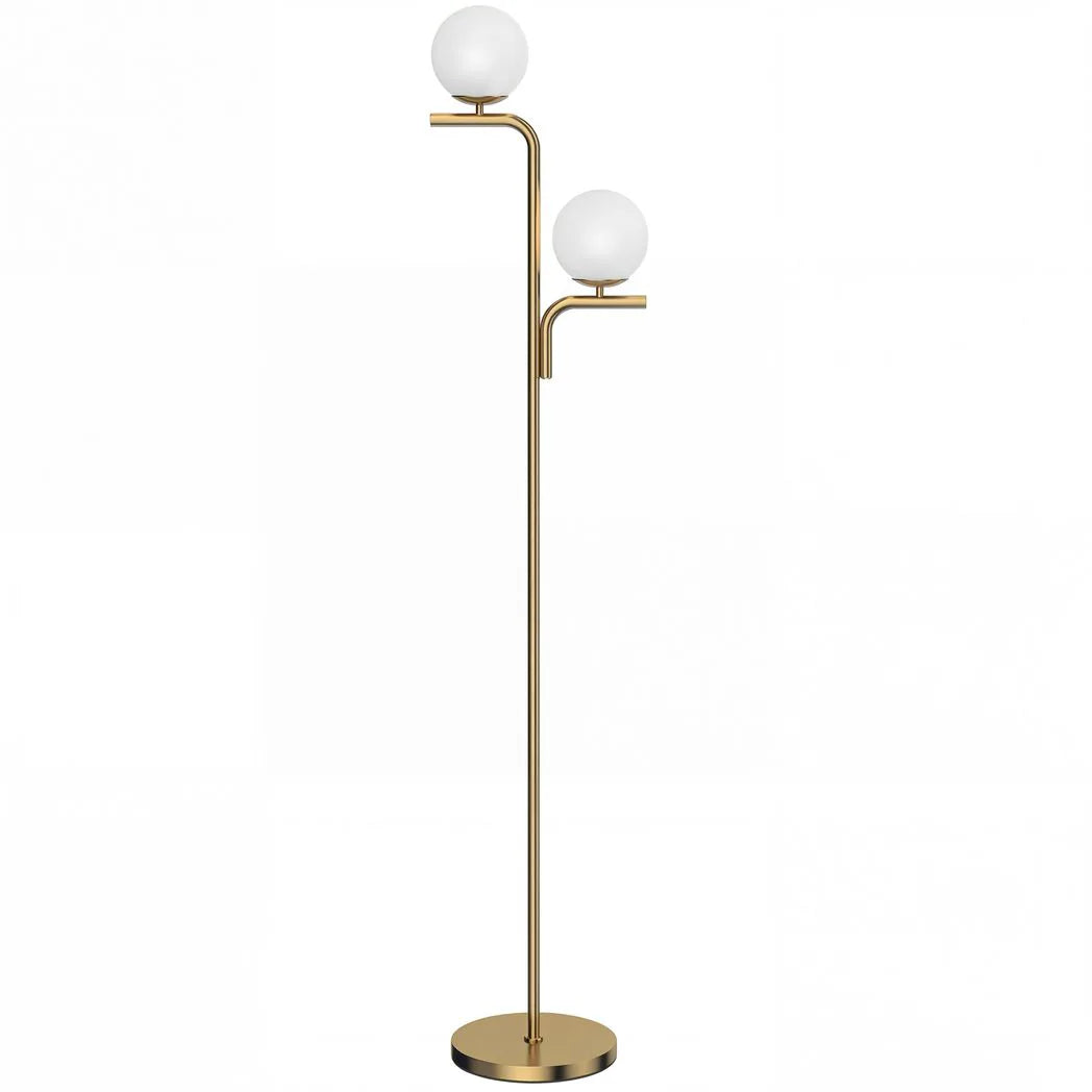 HOMCOM LED Floor Lamp, Modern Standing Lamp with 3 Colour Temperatures