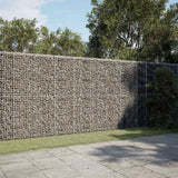 vidaXL Gabion with 3.5 mm Wire and 5x5 cm Mesh 450x30x200 cm
