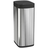 HOMCOM 50L Automatic Sensor Kitchen Bin with Manual Override – Touchless, Battery Operated, Inner-Bucket-Free