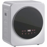 HOMCOM 4kg Vented Tumble Dryer with Stainless Steel Drum, 800W Compact Freestanding Dryer, Silver