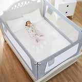 NEW 200cm Bed Safety Guard Folding Child Toddler Bed Rail Safety Protection Guard UK