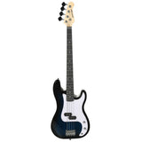 SPORTNOW 4 String Full Size Electric Bass Guitar Kit with 15W Amplifier, Carry Bag and Accessories – Beginner Bass