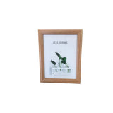 Wooden Photo Frame 4 x 6" – Home Decor Picture Frame, Assorted Colours