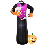 Outsunny 6 FT Halloween Inflatable Headless Skeleton