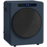 HOMCOM 5kg Compact Vented Tumble Dryer, 1000W with Anti-Crease Reverse Action and ECO Mode – Blue