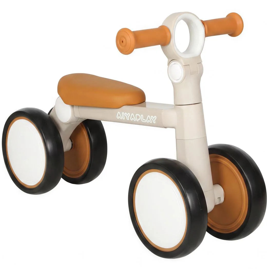 AIYAPLAY Foldable Baby Balance Bike, No Pedals, Adjustable Seat – Lightweight Toddler Bike for 1–2 Years