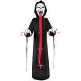 Outsunny 10 FT Halloween Inflatable Skeleton