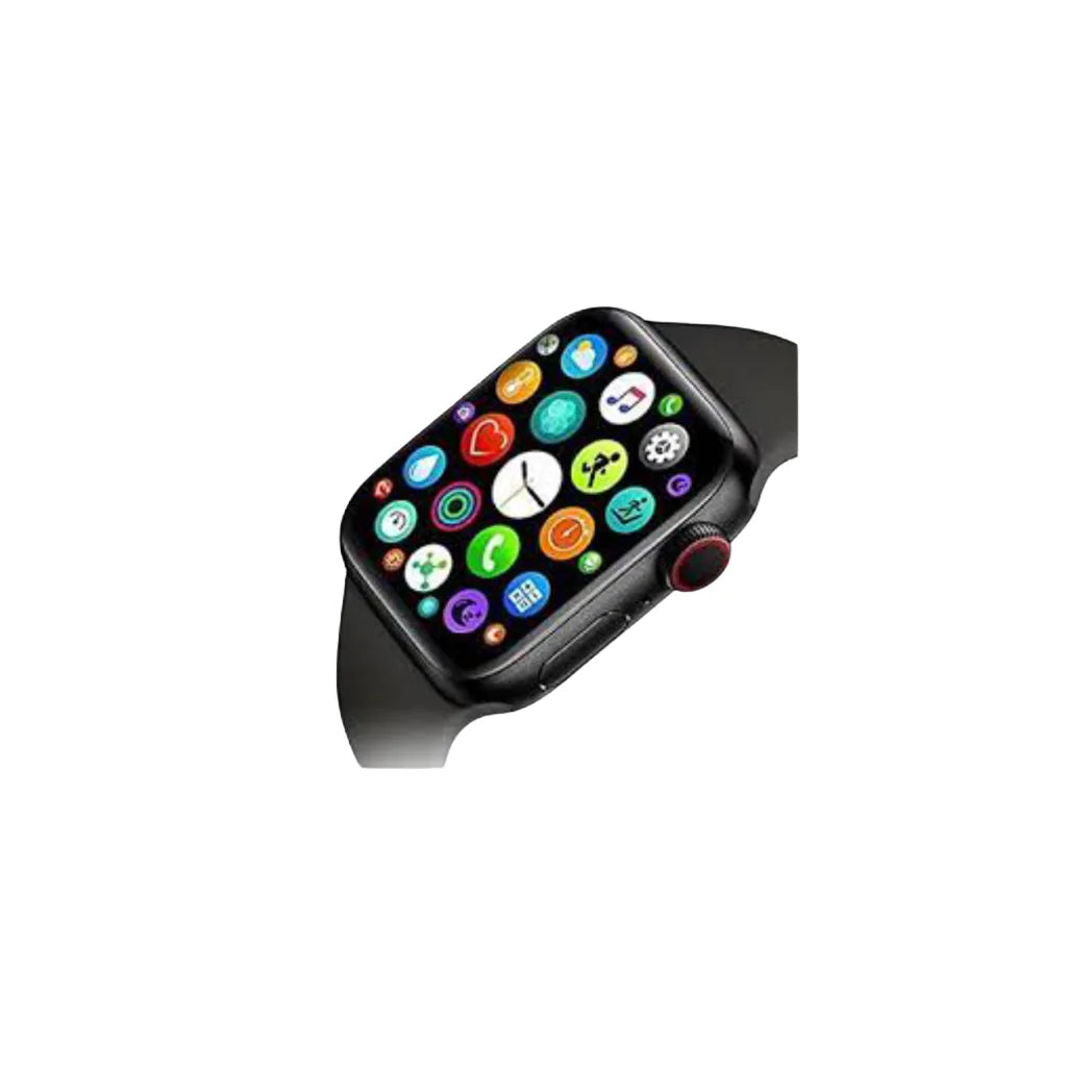 M18 Smart Watch Magic Button with Adjustable Knob & Green Rubber Strap