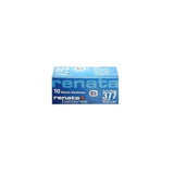 Renata SP 377 Watch Batteries with Higher Silver Content – Long-Life Coin Cells, Pack of 40