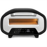 HOMCOM 2200W Electric Pizza Oven with 12 Inch Ceramic Stone, 8 Preset Modes and LCD Touch Control – Pizza Maker