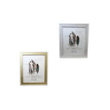 Sparkly Silver & Gold Photo Frame – Glittering Home Decor Picture Frame, Assorted Colours