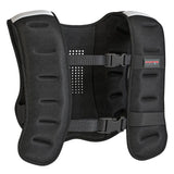 SPORTNOW 5kg Weighted Vest with Adjustable Straps & Reflective Strips – Running & Training Weight Vest, Black