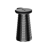 Folding Stool Portable Telescoping Seat Retractable Camping Adjustable UK